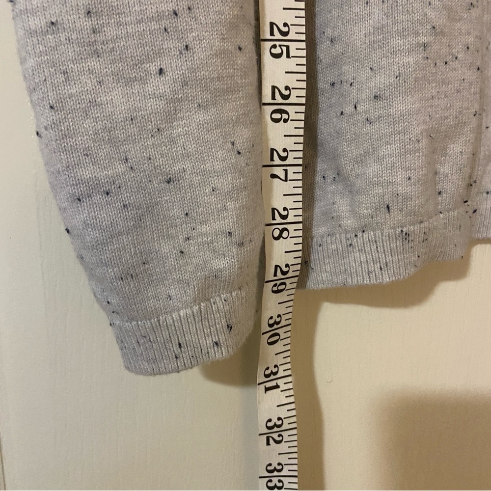 CAbi Light Gray Hooded Sweater - Picture 6 of 9
